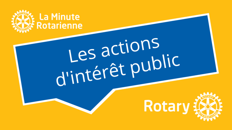 La Minute Rotarienne