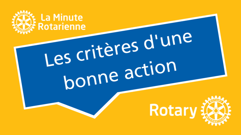 La Minute Rotarienne