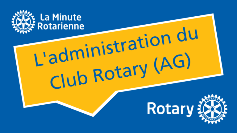 La Minute Rotarienne